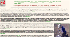 Desktop Screenshot of gasoilgeochem.com